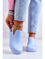 Módní gumové dřeváky modre Meriko Módní gumové dřeváky modre Meriko