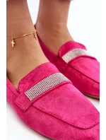 Dámské mokasíny s cirkony Fuchsie Ralrika Dámské mokasíny s cirkony Fuchsie Ralrika