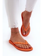 Ploché Sandály Dámské Oranžové model 21661917 - Zaxy Ploché Sandály Dámské Oranžové model 21661917 - Zaxy