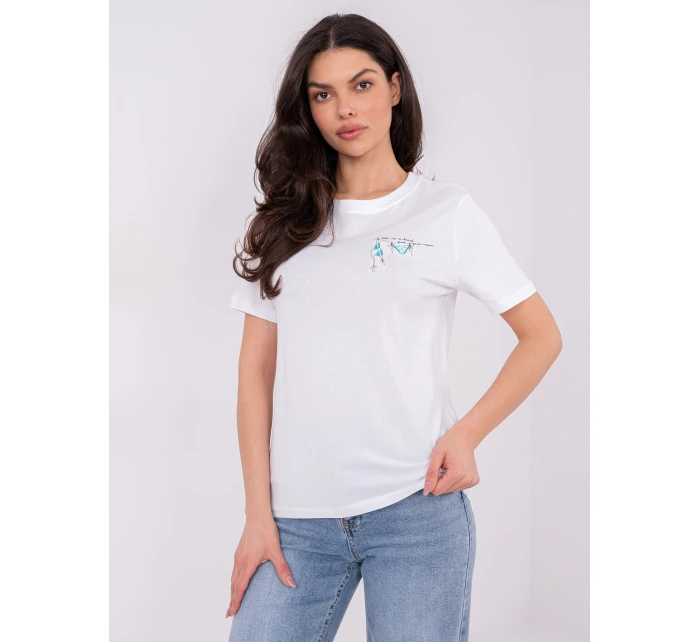 T shirt model 21821400 biały - FPrice