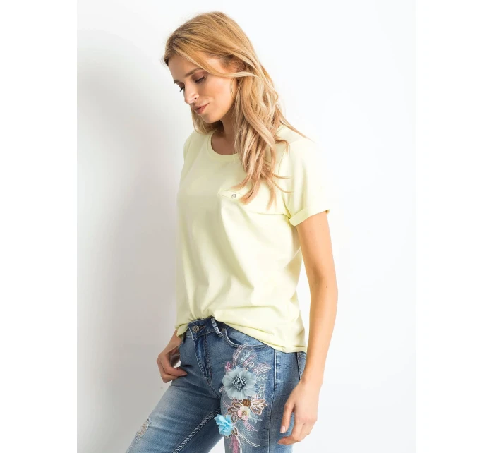 Tričko RV TS 4838.13P jasně žlutá