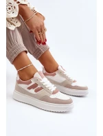 Dámské béžové nízké tenisky Regines Dámské béžové nízké tenisky Regines