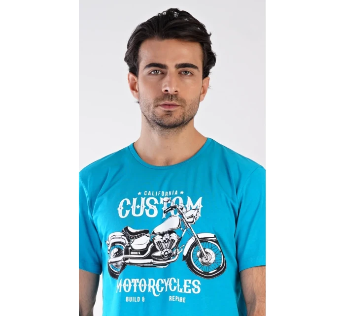 Pánské pyžamo šortky Motocykl