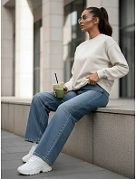 SWAN dámská mikina pistáciová FashionStreet BY1288