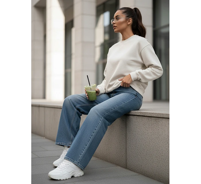 SWAN dámská mikina pistáciová FashionStreet BY1288