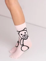 Dívčí ponožky Knittex DR 2409 Bear 40 den