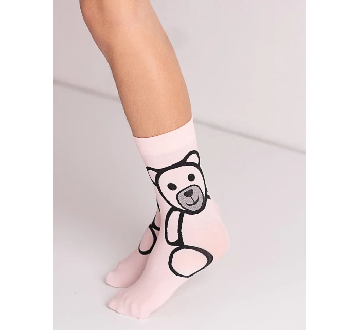 Dívčí ponožky Knittex DR 2409 Bear 40 den