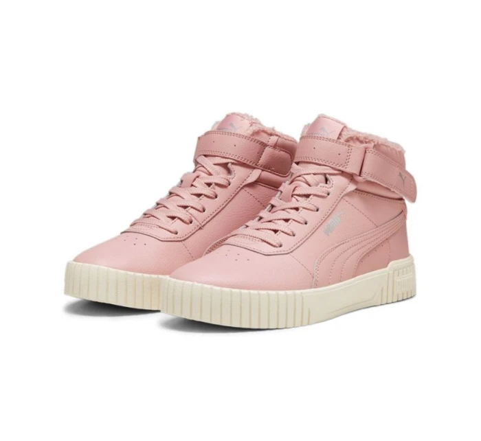 Dámské zimní boty Puma CARINA 2.0 MID WTR insulated eco leather sneakers pink (385852-04) dámské
