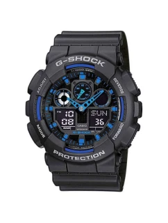 Pánské hodinky CASIO G-SHOCK GA-100-1A2ER + krabice