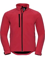 Pánská 3vrstvá softshellová bunda 10. classic red model 22466451 - Russell Athletic