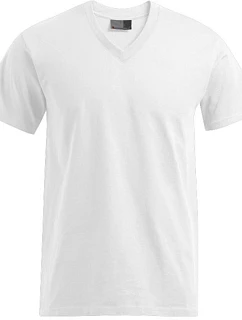 Promodoro 3025 Pánské tričko "Premium" s výstřihem do V 40.3025 white