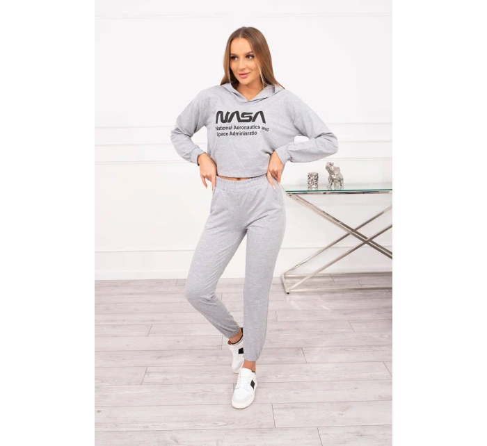 Šedá sada s potiskem Šedá sada s potiskem