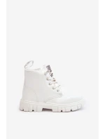 Dětské Lakované Boty Big Star Bílé model 21634243 - Big Star Shoes Dětské Lakované Boty Big Star Bílé model 21634243 - Big Star Shoes