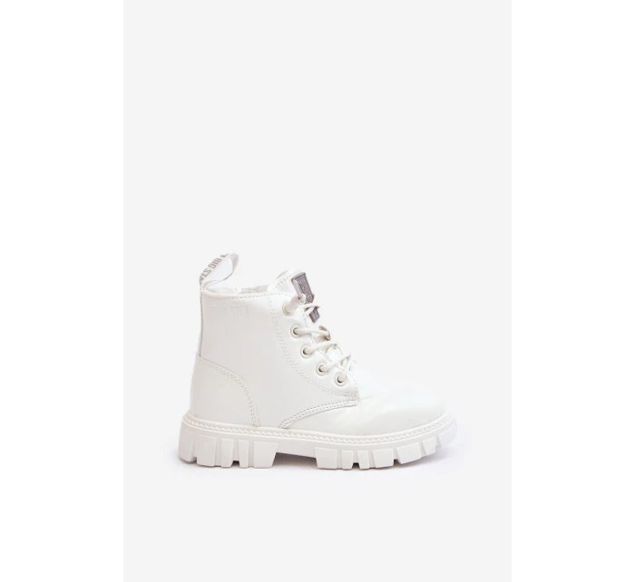 Dětské Lakované Boty Big Star Bílé model 21634243 - Big Star Shoes Dětské Lakované Boty Big Star Bílé model 21634243 - Big Star Shoes