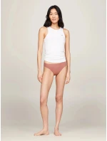 Dámské kalhotky 3Pack BRAZILIAN UW0UW03871 0R2 bílé/sv.béžové/růž - Tommy Hilfiger