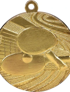 Medal złoty - tenis model 21830049 - medal stalowy