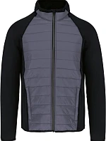 Kariban ProAct PA 233 Sportovní hybridní strečová bunda 20.P233 sporty grey/black