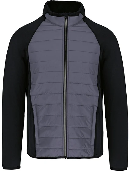Kariban ProAct PA 233 Sportovní hybridní strečová bunda 20.P233 sporty grey/black Kariban ProAct PA 233 Sportovní hybridní strečová bunda 20.P233 sporty grey/black