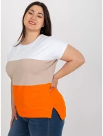 Bluzka RV BZ model 18617626 pomarańczowy - FPrice Bluzka RV BZ model 18617626 pomarańczowy - FPrice