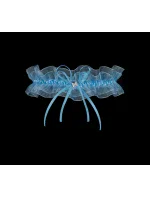 Podvazek PW-96 BRUGIA modrá - Julimex Podvazek PW-96 BRUGIA modrá - Julimex