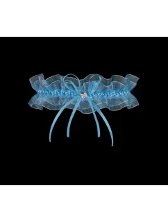 Podvazek PW-96 BRUGIA modrá - Julimex