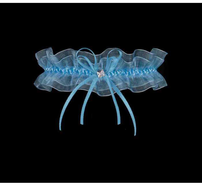 Podvazek PW-96 BRUGIA modrá - Julimex Podvazek PW-96 BRUGIA modrá - Julimex