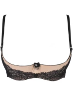 Dámská podprsenka V-9891 černá a béžová - Axami