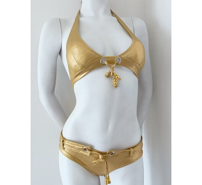 Dámské plavky zlaté In model 21949080 - In-style Fashion