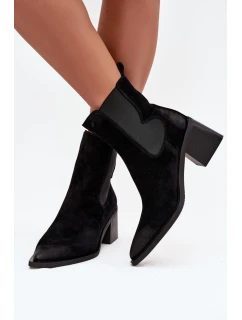 Boty na podpatku  model 218704 Step in style