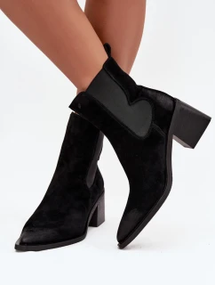 Boty na podpatku  model 218704 Step in style