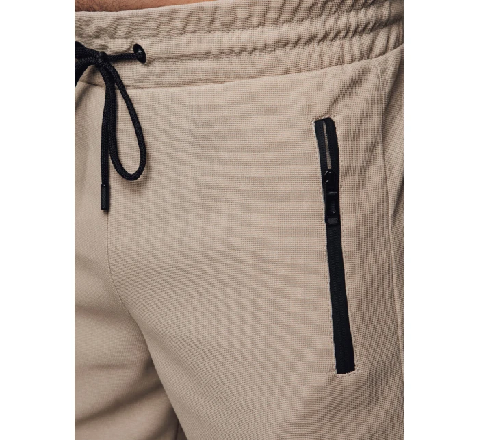 Pánské kalhoty cargo béžové Dstreet model 21982795 - FashionStreet Pánské kalhoty cargo béžové Dstreet model 21982795 - FashionStreet