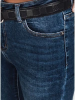 Dámské úzké džíny modré FashionStreet UY2824