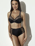Kalhotky Ava 2301/B, brazilský střih, černé, velikosti S–3XL