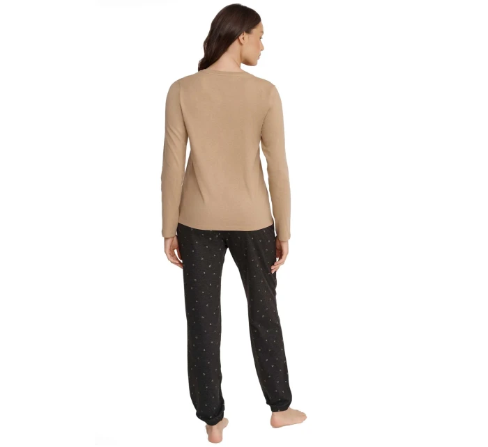 Dámské pyžamo 40936 Glam beige - HENDERSON