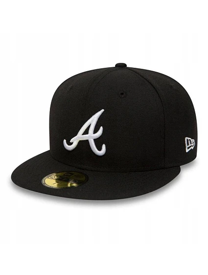 Kšiltovka New Era 59FIFTY MLB Atlanta Braves Fullcap černá – 10047487 Kšiltovka New Era 59FIFTY MLB Atlanta Braves Fullcap černá – 10047487