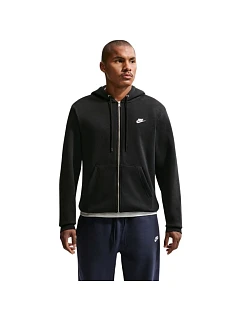 Pánská mikina Nike Club BB FZ Hoodie, černá, FN3861 010 S