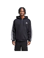 Pánská mikina Essentials 3Stripes Fleece FullZip Hoodie, černá, model 22369277 - ADIDAS Pánská mikina Essentials 3Stripes Fleece FullZip Hoodie, černá, model 22369277 - ADIDAS