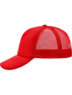 Daiber MB 70 5 panelová polyesterová síťovaná kšiltovka 03.0070 red