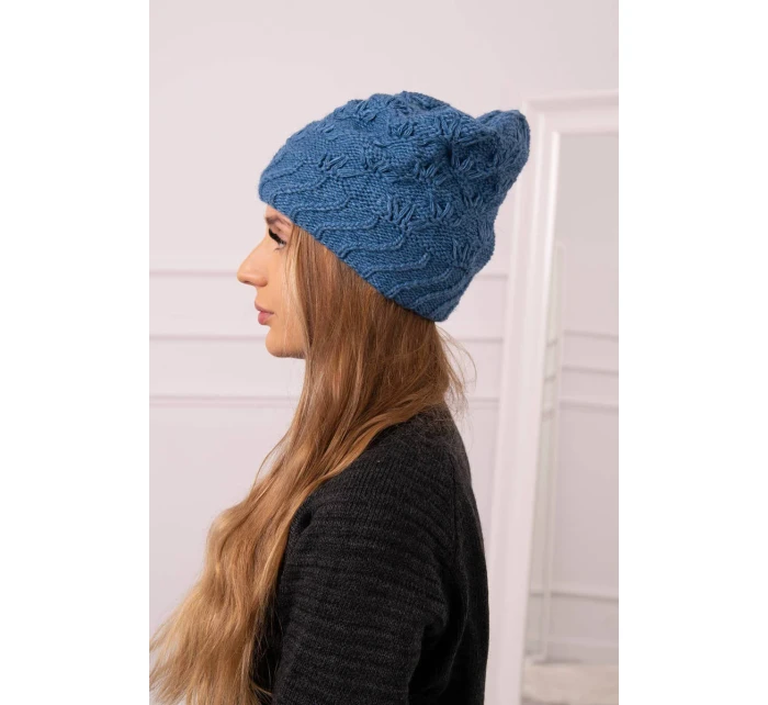 Dámská čepice Dagmara K332 dark denim