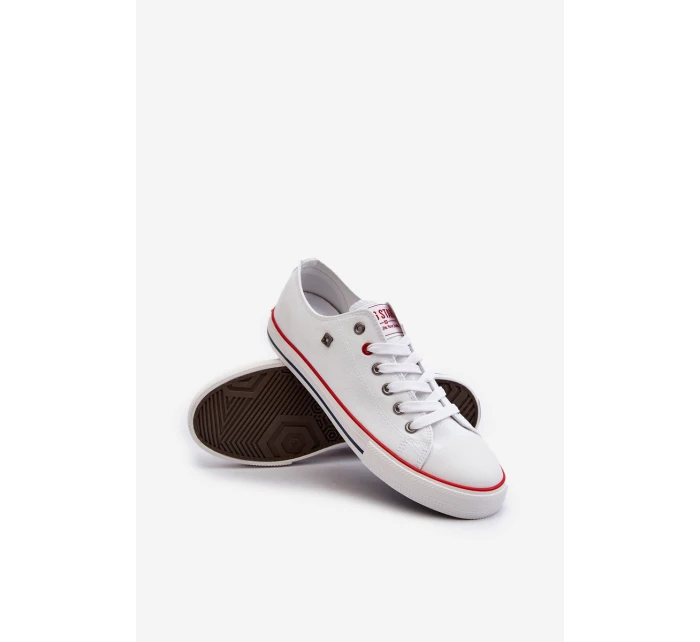 Pánské tenisky Big Star NN174301 HI-POLY SYSTEM Bílé Pánské tenisky Big Star NN174301 HI-POLY SYSTEM Bílé