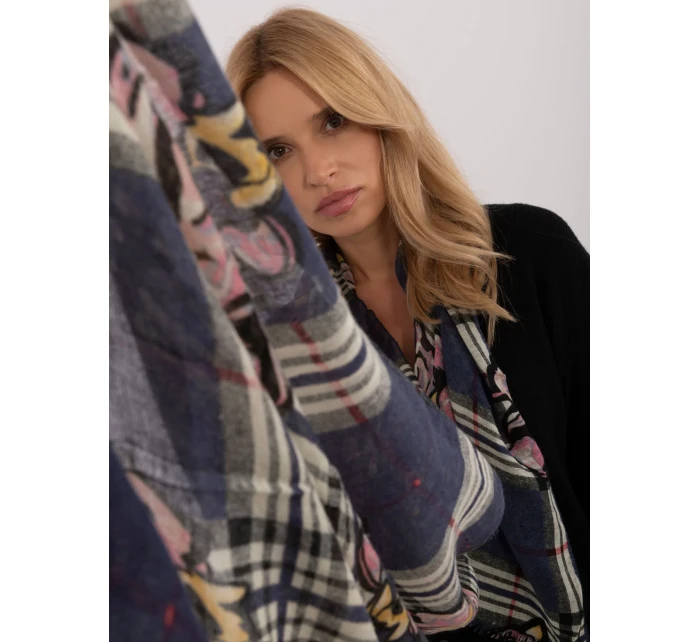 Chustka AT CH model 20463642 granatowy - FPrice Chustka AT CH model 20463642 granatowy - FPrice