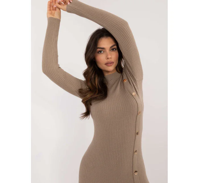 Šaty AT SK tmavě lila model 20506880 - FPrice Šaty AT SK tmavě lila model 20506880 - FPrice