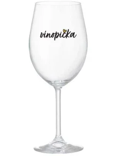 VÍNOPIČKA - čirá sklenice na víno 350 ml
