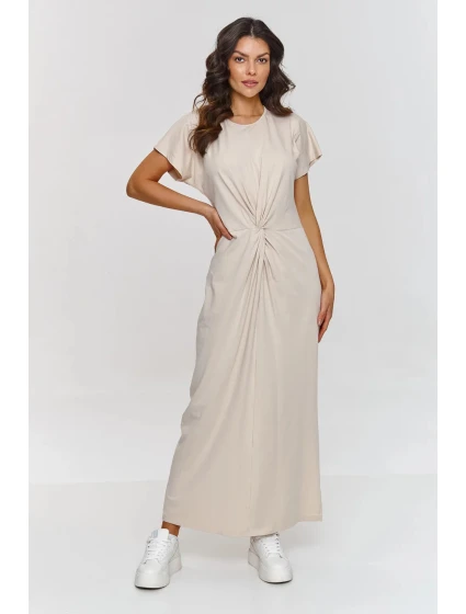 Denní šaty model 21092461 béžové - Makadamia