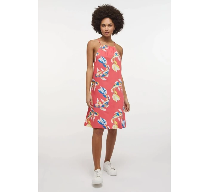 Dámské letní šaty model 22002839 lososová - Kesi