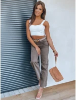 Dámské džínové kalhoty NARIN coffee FashionStreet UY1329