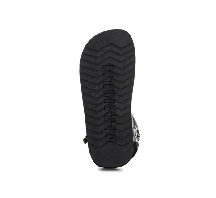 D.Franklin Forest Vysoké sandály se zvířecím potiskem W DFSH404002-ABLA