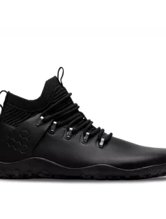 Vivobarefoot pánská obuv MAGNA LEATHER FG MENS OBSIDIAN Black (30908601)