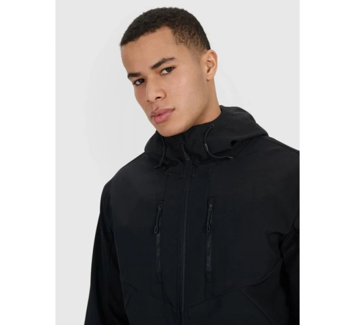 Softshellová bunda s větruodolnou membránou 8000 pánská 4F 4FSSS25TSOFM426-20S Softshellová bunda s větruodolnou membránou 8000 pánská 4F 4FSSS25TSOFM426-20S