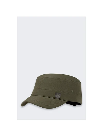 Kšiltovka Buff Military Cap – barva solid tundra khaki, velikost: S–M Kšiltovka Buff Military Cap – barva solid tundra khaki, velikost: S–M